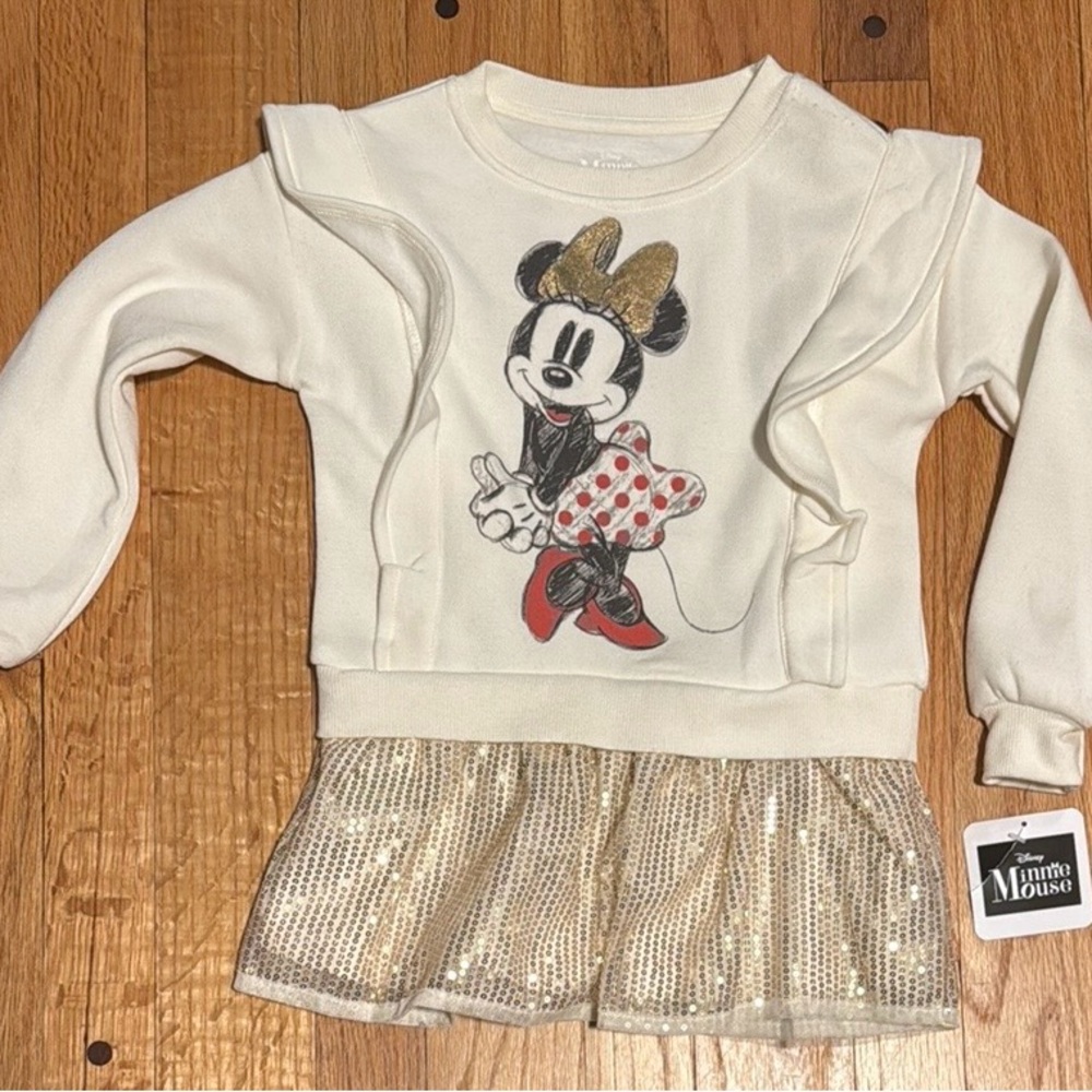 NEW Disney Minnie Mouse Toddler Girl Dress Size 4